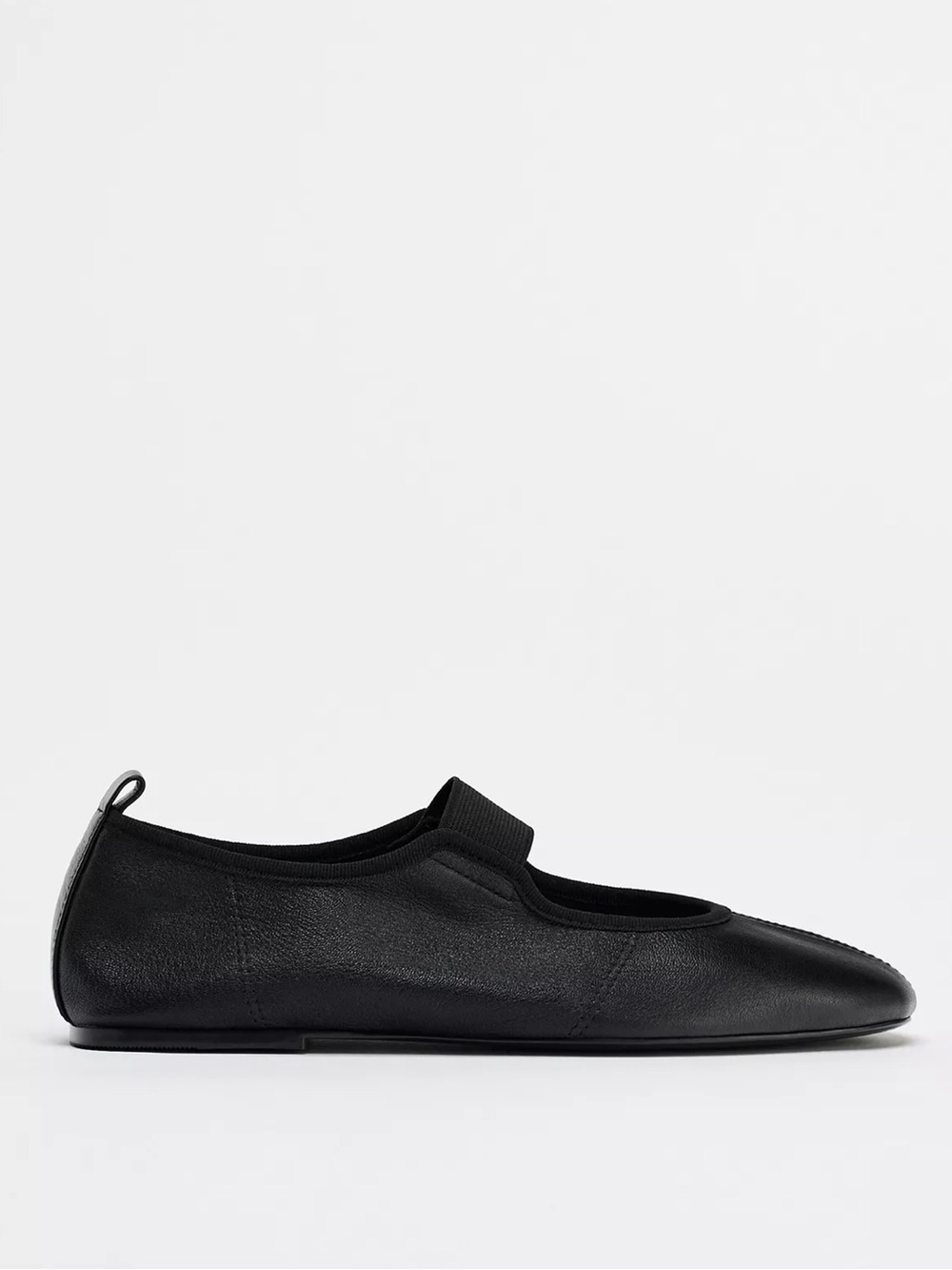 Zara Leather Flats